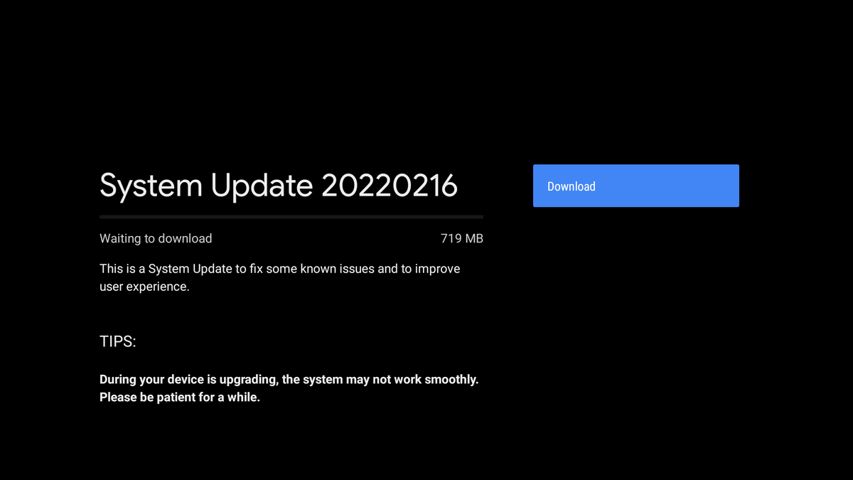 rev_view's tweet photo. Realme has provided another update for realme 4k tv stick. Not sure what exactly they added or modified but they still havent fixed HDR issue.

#realme #android #googletv #technology #tech #osupdate #Google @realmecareIN https://t.co/xKQKqKPKGi