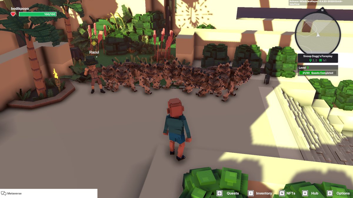 Bodikpopo's tweet photo. @TheSandboxGame I just participated in the daily #SandboxAlphaS2Contest for a chance to earn up to 1,000 $SAND! Starting March 21 - Find Martha in the Snoop Dogg Mansion. Check out my screenshot below!
👇 #SandboxAlphaS2 https://t.co/3ME7hlShej