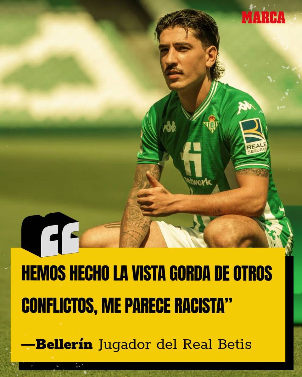 👀 Bellerín denuncia la doble moral de Europa con la guerra de Ucrania: "Me parece bastante duro ver que nos interesa esta guerra más que otras. La guerra de Palestina ha estado silenciada completamente, nadie ha hablado de ella. Yemen, Irak..."