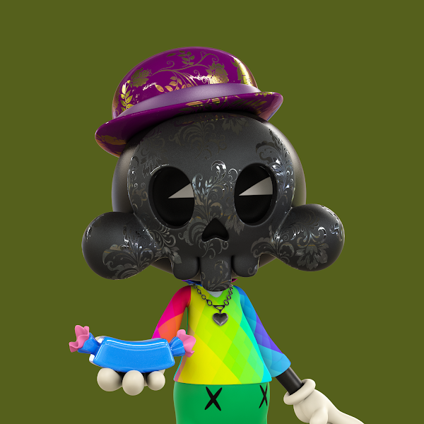 NFT_Thred's tweet photo. @SkulltoonsNFT 
 #SKULLTAKEOVER 
DISCORD: Shin Sekai | Sneaker Heads 🕷 IO#5827

RARITY #144 https://t.co/EdksRgwqln