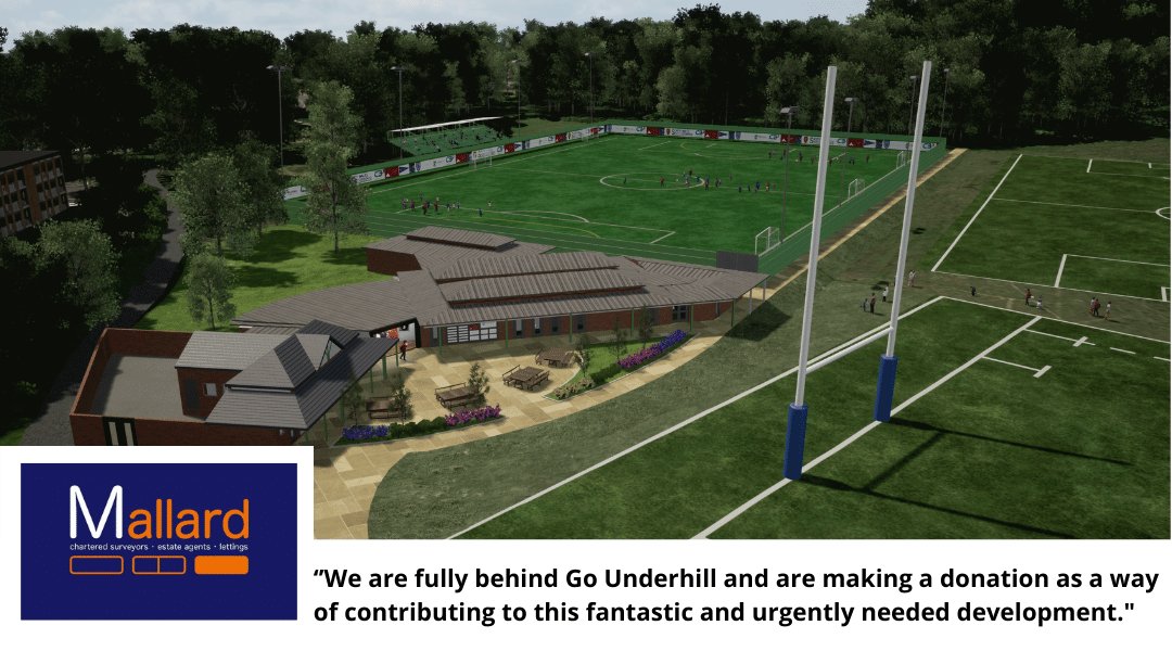 Thanks a million to <a href="/MallardLtd/">Mallard Estate Agents</a> for their amazing donation of £6500 to the #GoUnderhill project. Read more about it on our website 👇
go-underhill.com/mallard-charte…