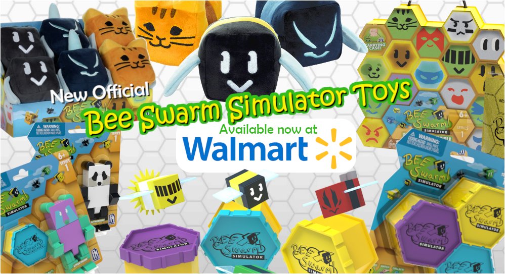 Brand New Bee Swarm Simulator Gummy Bee & Mystery Bee Collect Them All