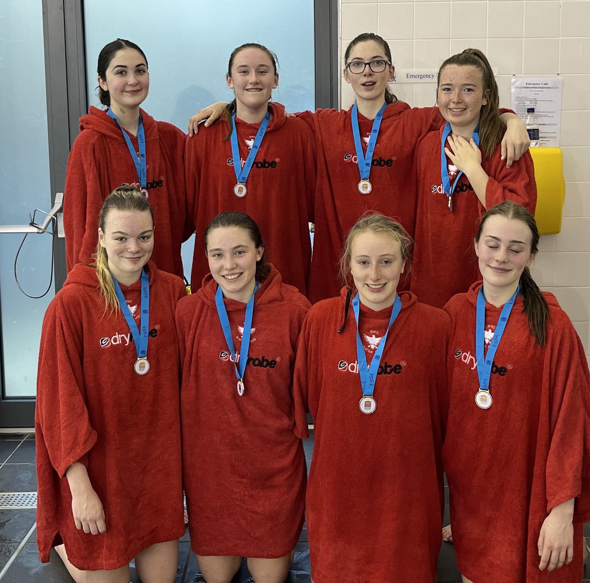 Well done to our U18 girls team. After winning the group stage we finished 4th at the ESSA Championships