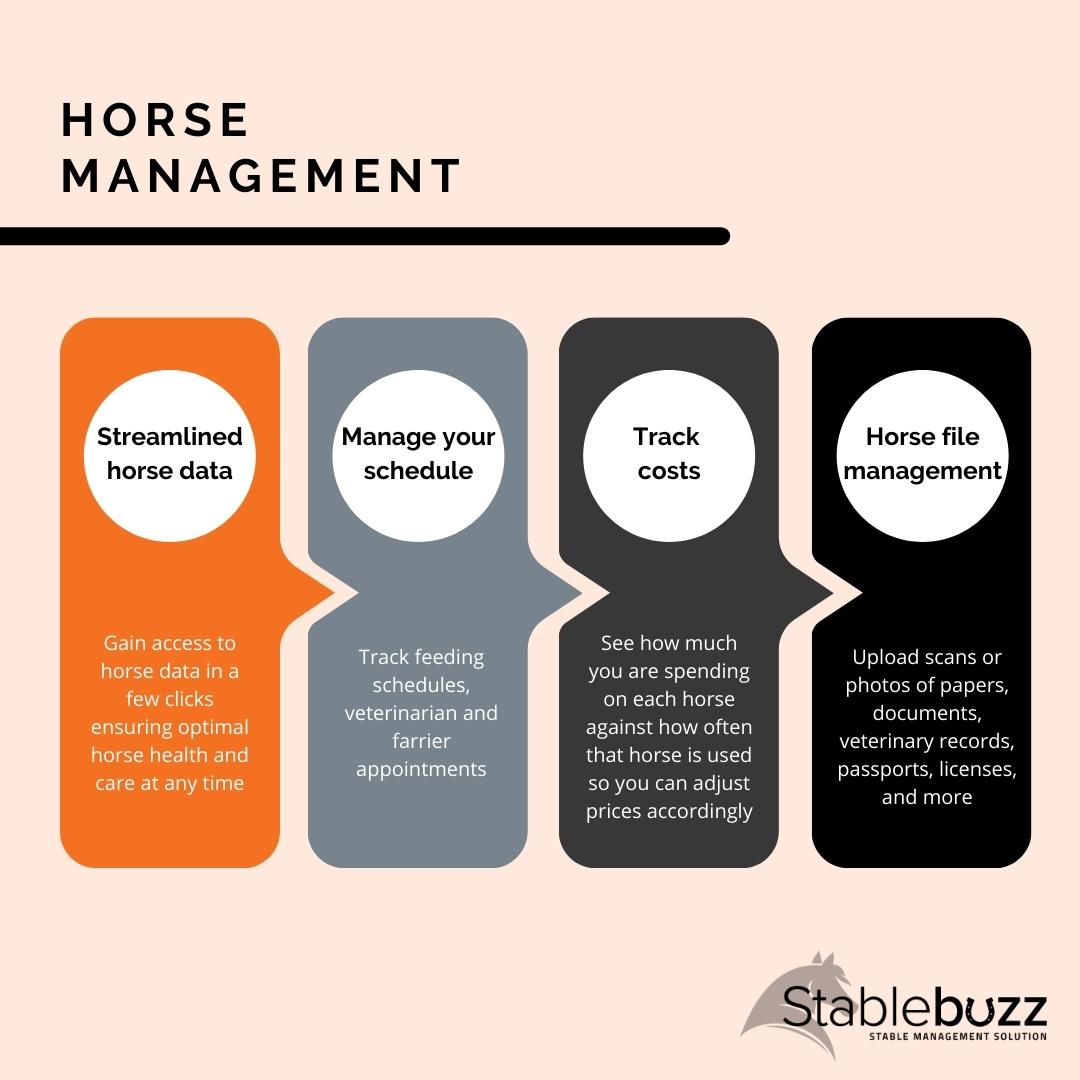 stablebuzz's tweet image. Stablebuzz can track expenses, feeding schedules, and horse health to prevent unnecessary expenditures causing profit loss.

To learn more visit the dedicated page on our website stablebuzz.com.

#horses #horserider #equestrian #horsemanagementsoftware #horsemanagement