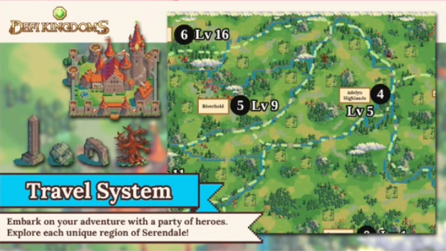 As we speculated on Travel time, <a href="/DefiKingdoms/">DeFi Kingdoms 🔺🌿</a> new System opens the possibilities for heroes to be attacked on their many journeys through Serendale. 

Coordinating between guild members and choosing mobile/hardy heroes is the name of the game💎