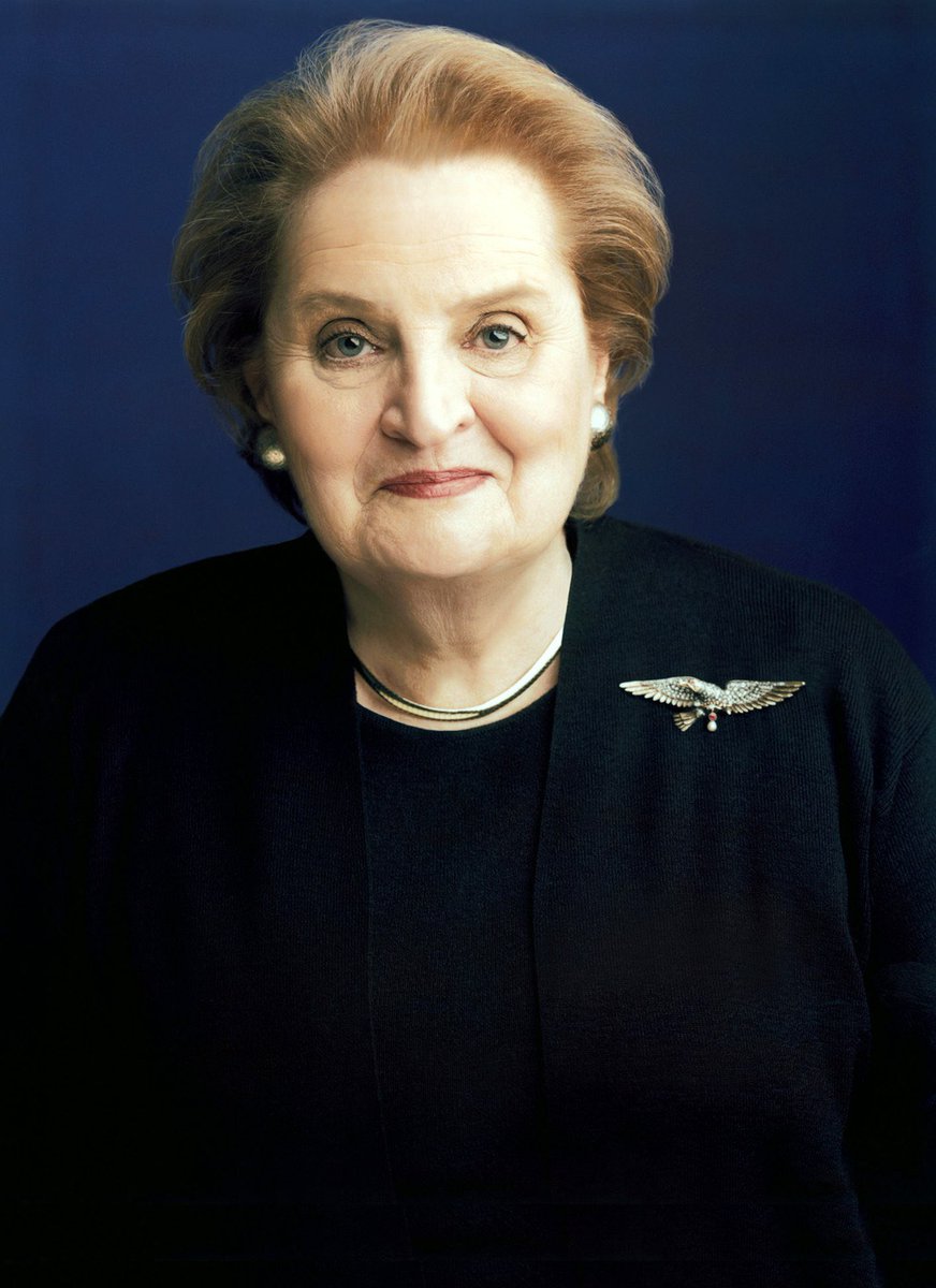 CarloMasala1's tweet photo. „There is a special place in hell for women who don’t help other women.“

RIP Madeleine Albright https://t.co/xED2JE3tvX