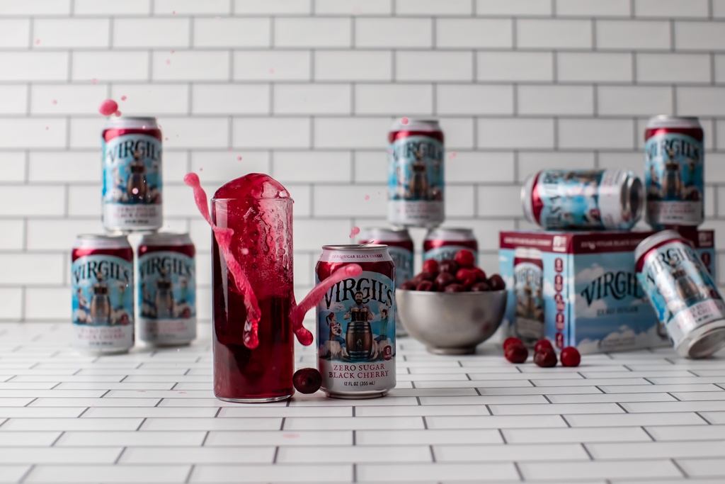 Honest, good, delicious, bold, flavorful... what other adjectives describe our #blackcherry #zerosugar soda?