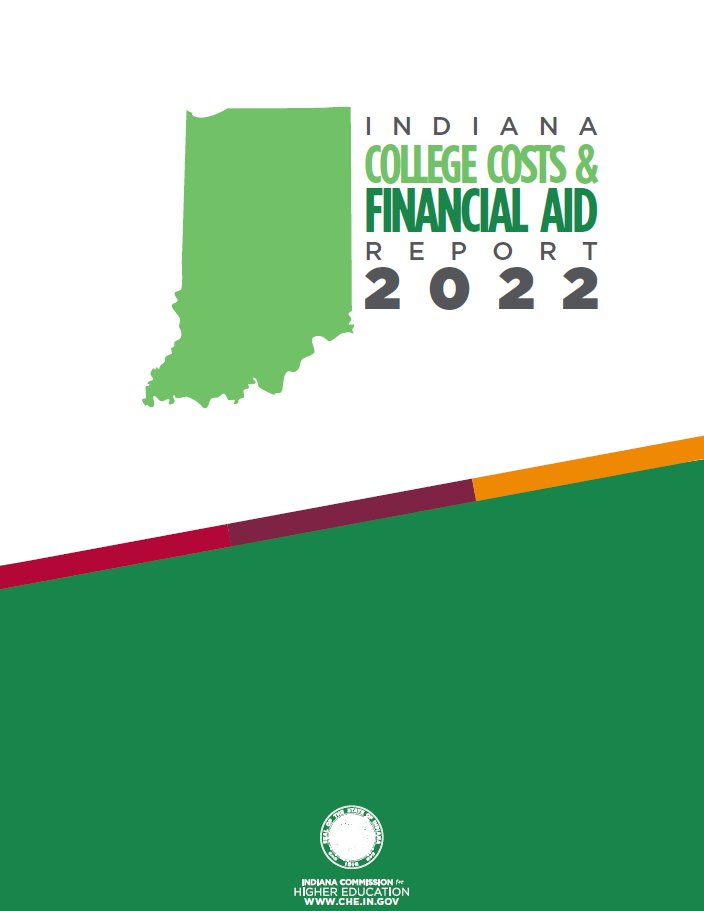 BREAKING: CHE released its College Costs and Financial Aid Report. 

It analyzes the total costs of attendance at all IN public institutions and the impact state and fed. financial aid has on reducing the cost for Hoosier students and families.

RELEASE: in.gov/che/files/2203…
