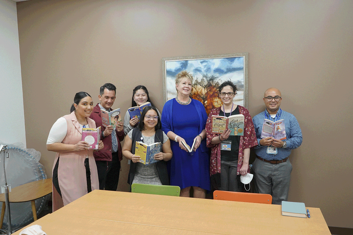 NEVHC's tweet photo. Yesterday, the City of Santa Clarita Old Town Newhall Library generously donated dozens of books to our Newhall Health Center to support our Reach out and Read program! Thank you for your partnership @scvpubliclib! Our pediatric patients will love these books! 

#NEVHC https://t.co/bIJfgChgrj