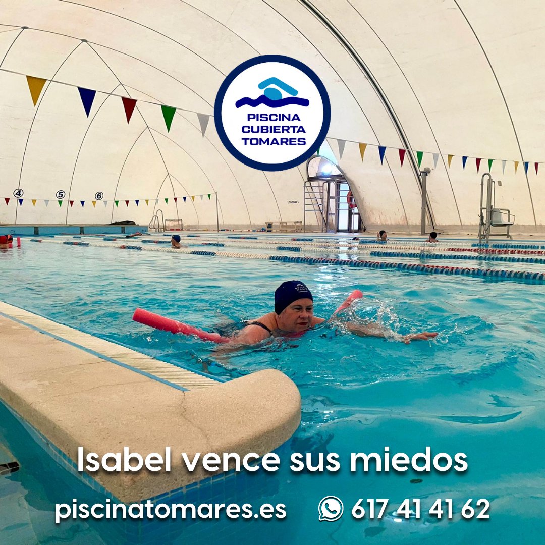 piscinatomares's tweet photo. Isabel llegó a @piscinatomares con un problema ¡Temor al agua! 🌊😱

Con una poderosa convicción, ha entrenado y logrado superar sus miedos 💪

¡Ahora se siente cómoda en el agua! 🐟 

¡Gracias por confiar en nosotros Isabel! 🥰

https://t.co/gvNcNR0yLa 🌐
WhatsApp 617414162 📲 https://t.co/8XurnblnHl