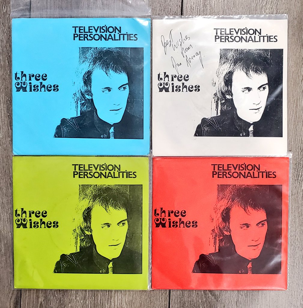 Sometimes you just need to get all the colour variants 
#TelevisionPersonalities #DanielTreacy #WhaamRecords