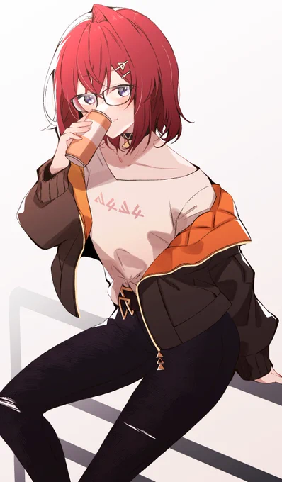 眼鏡ずっこいわぁ……ちょい長めの髪型がどストライクでしんどい(Tシャツグッズ化キボンヌ)
#アンジュ新衣装 #絵ンジュ 