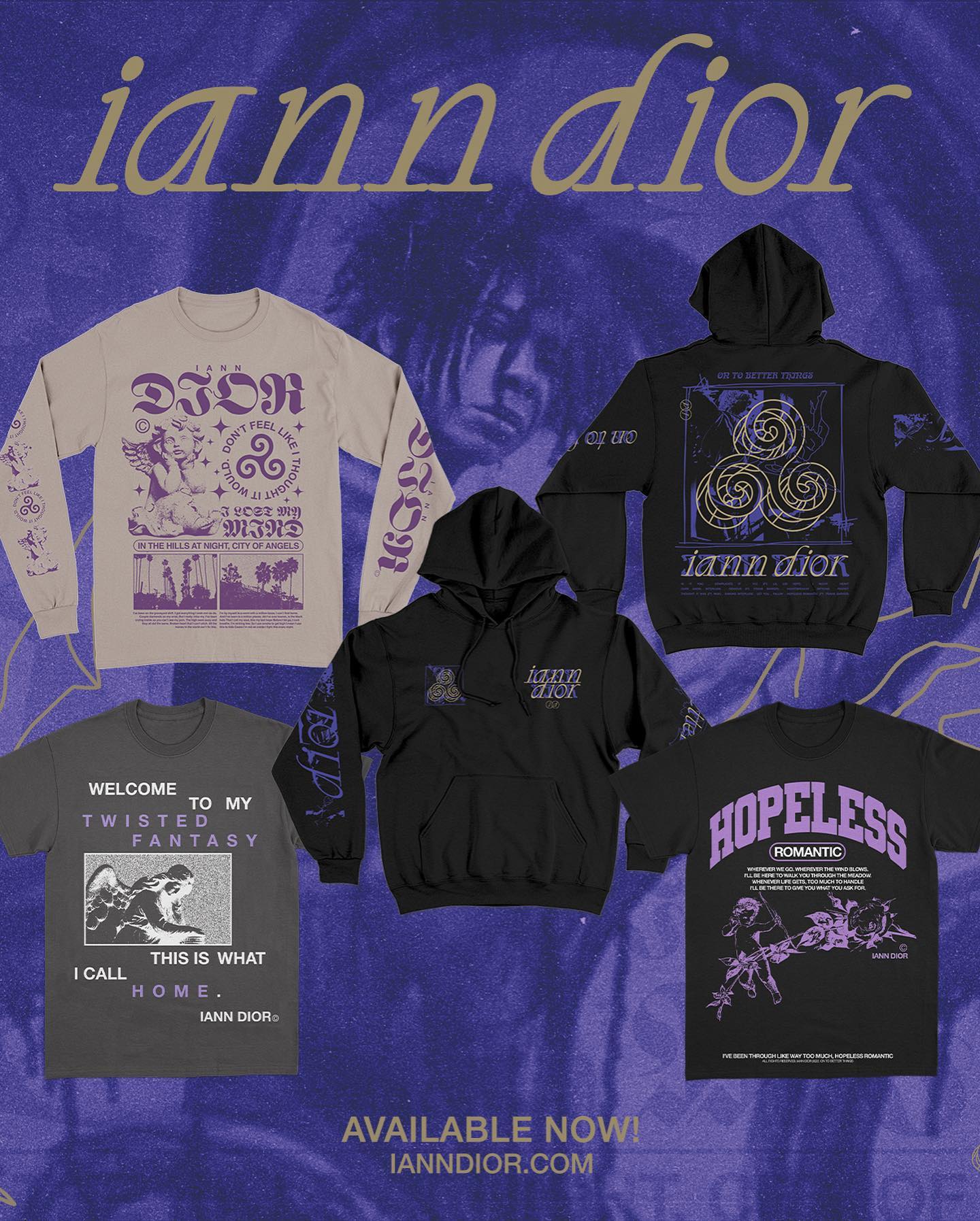 Iann dior online merch hoodie