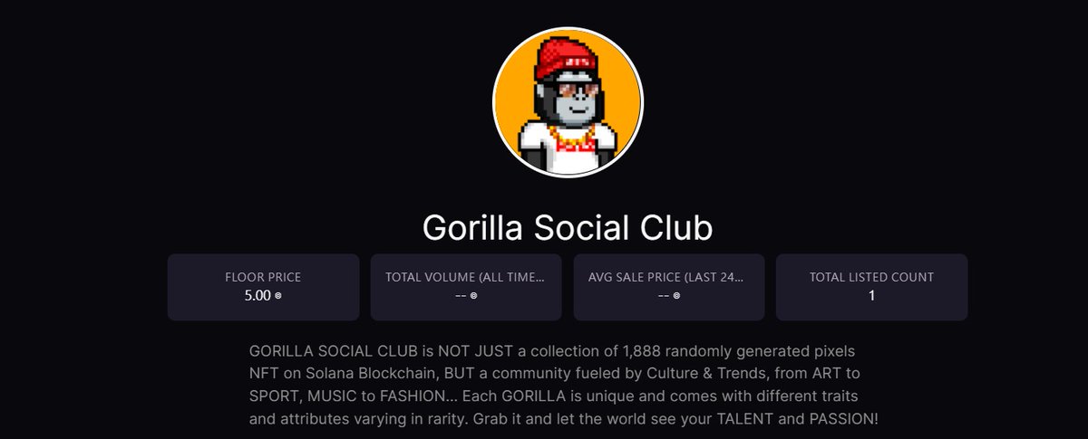 Gorilla Social Club 🇺🇦 | SOLD OUT tweet media