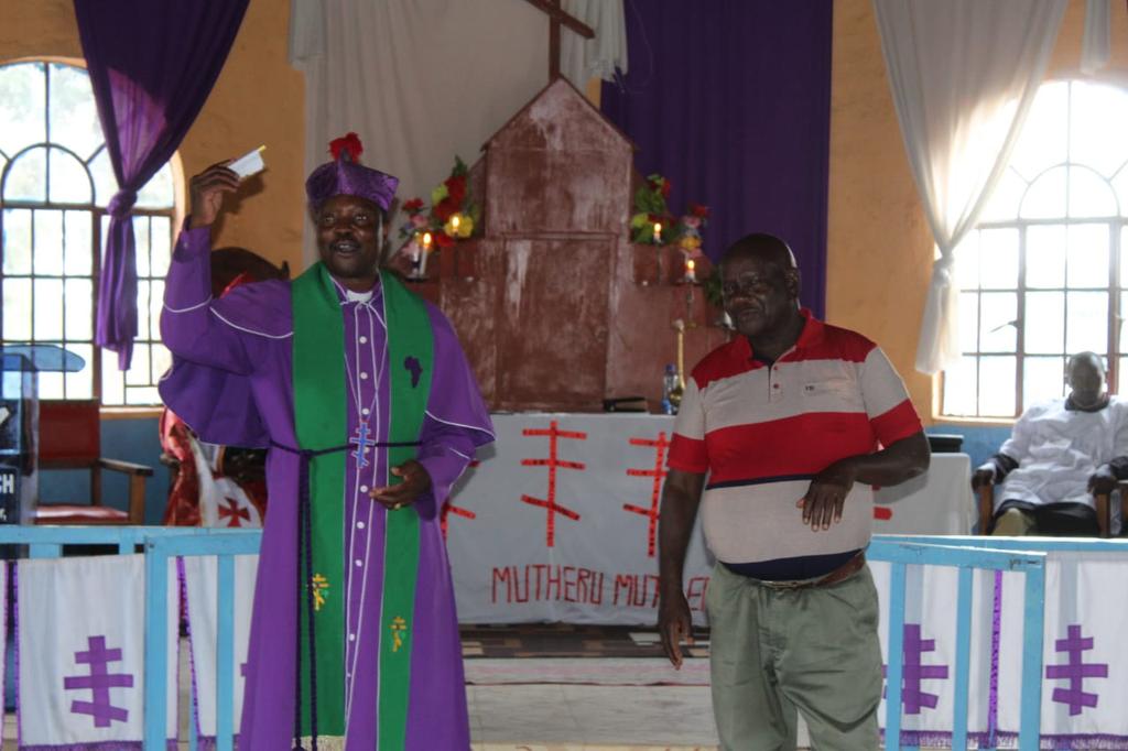 HonSimonChege's tweet image. Honourable Simon Chege Mwangi was with the faithful of A.I.P.CA church, Naishi Lare ward....After the wonderful service he reminded them of their civic duty and rights of bettering themselves and their constituency through their votes.