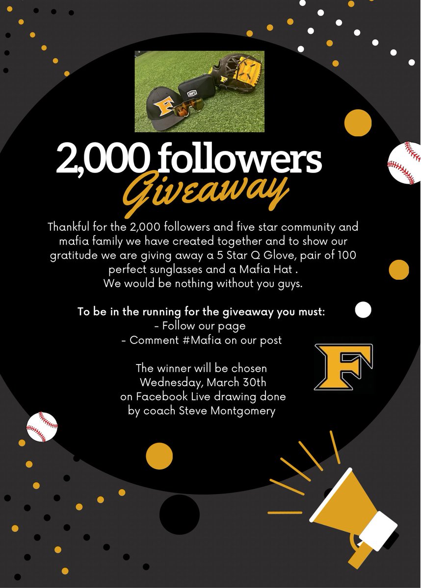 5StarMafiaTampa's tweet photo. Thank you to all of our followers and reaching 2,000 on Facebook. Comment #Mafia and follow our page to be in the running for our a Free 5 Star Q Glove, Pair of 100 Percent Sunglasses and a 5 Star Hat. Grateful for all of you #MafiaTakeover https://t.co/FMliEzKdqI