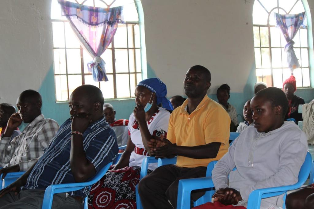 HonSimonChege's tweet image. Honourable Simon Chege Mwangi was with the faithful of A.I.P.CA church, Naishi Lare ward....After the wonderful service he reminded them of their civic duty and rights of bettering themselves and their constituency through their votes.