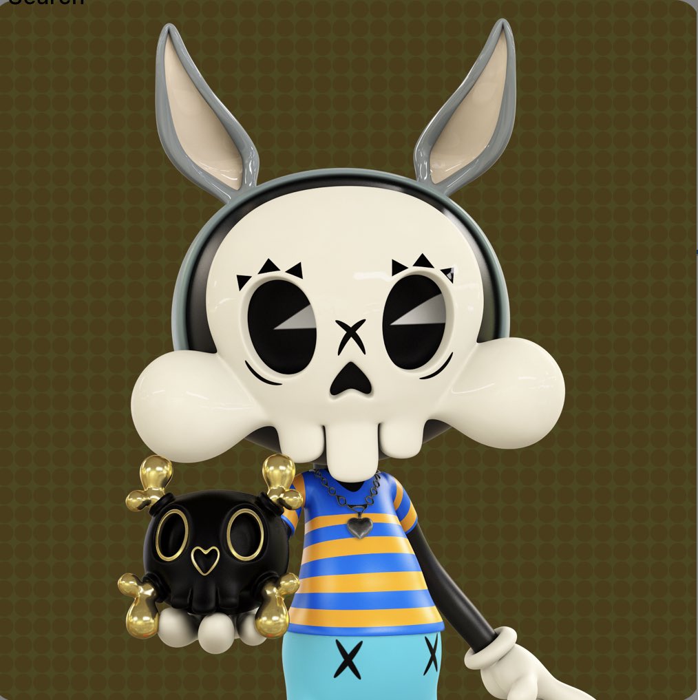 RichyCleb's tweet photo. @SkulltoonsNFT #632 love it 😍 https://t.co/mC5axUv2fM