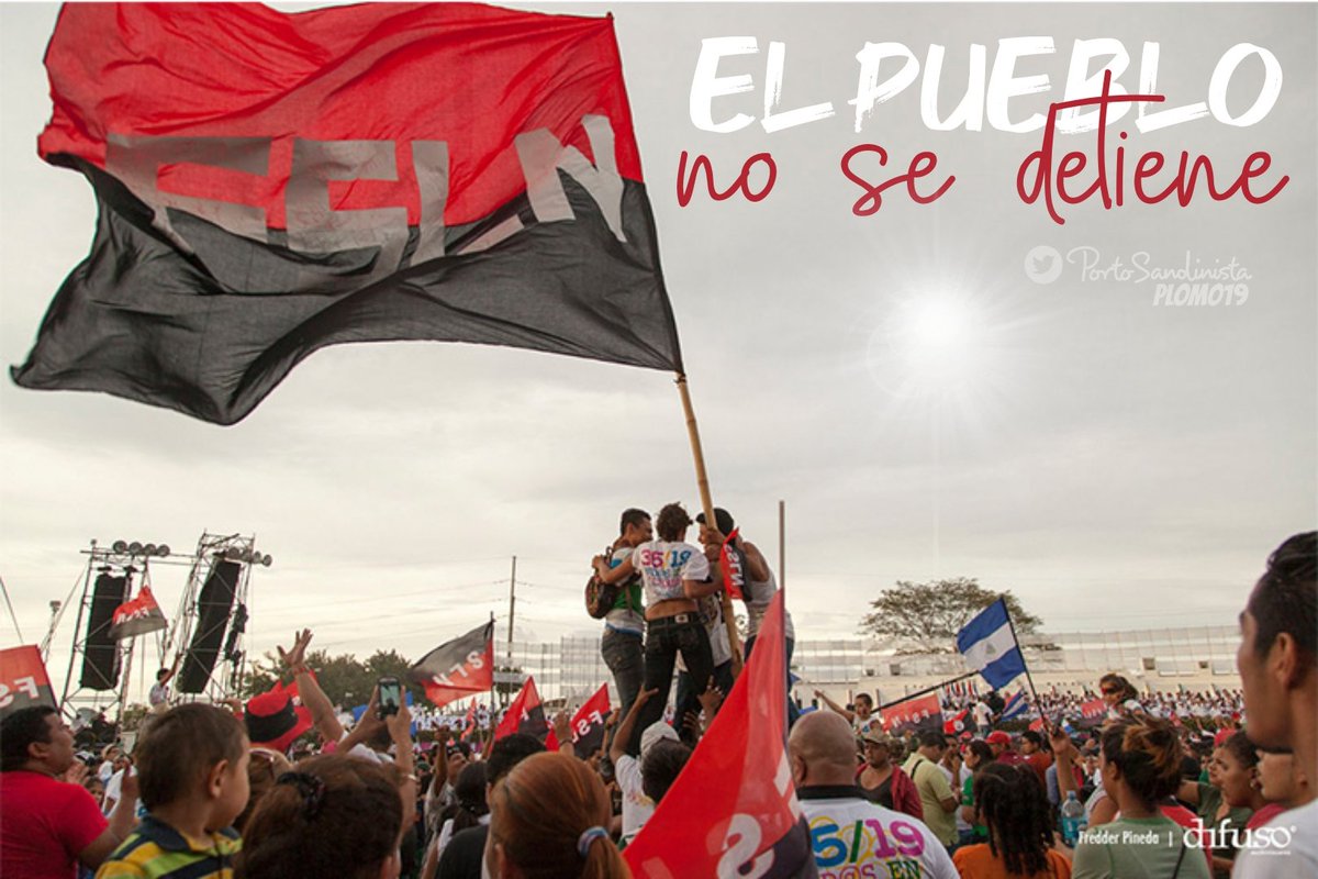 ❤🖤🇳🇮
Sin una juventud dispuesta al sacrificio, no hay revolución.
#Nicaragua bendita y siempre libre.