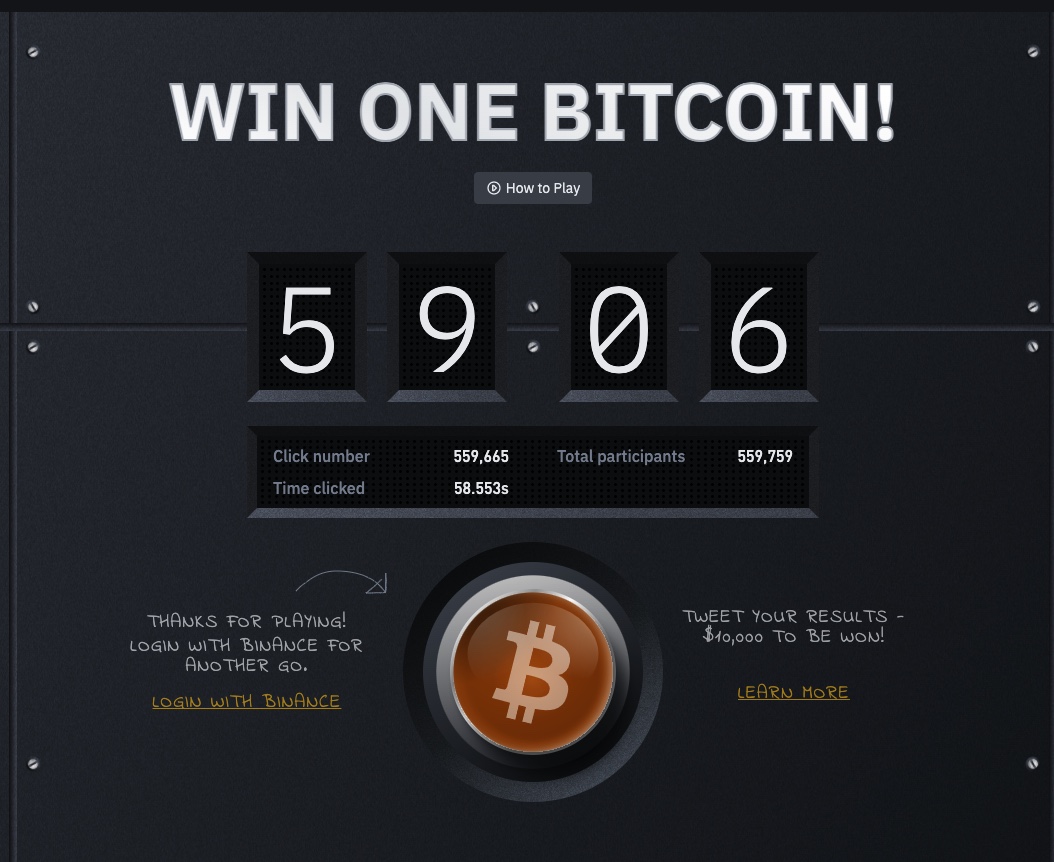 #bitcoinbutton #binance