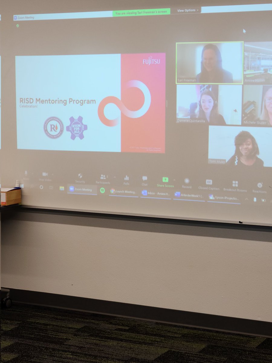 Congrats to our ladies at <a href="/bhsstem/">Berkner High School STEM Academy</a> for completing their Spring mentorship program! Thank you to @FujitsuFNC for leading the way and providing such a great experience! <a href="/kyndra_johnson/">Kyndra Johnson</a> @MrsHimler <a href="/RISD_STEM4All/">RISD_STEM4All</a>