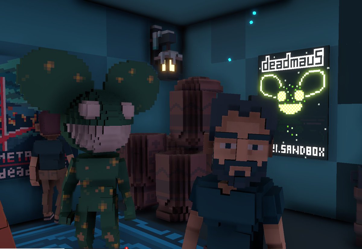 silfia57's tweet photo. @TheSandboxGame @deadmau5 I just participated in the daily #SandboxAlphaS2Contest for a chance to earn up to 1,000 $SAND! Starting March 17 - Selfie with Deadmau5. Check out my screenshot below!
👇 #SandboxAlphaS2 https://t.co/DoVLE8B8kk