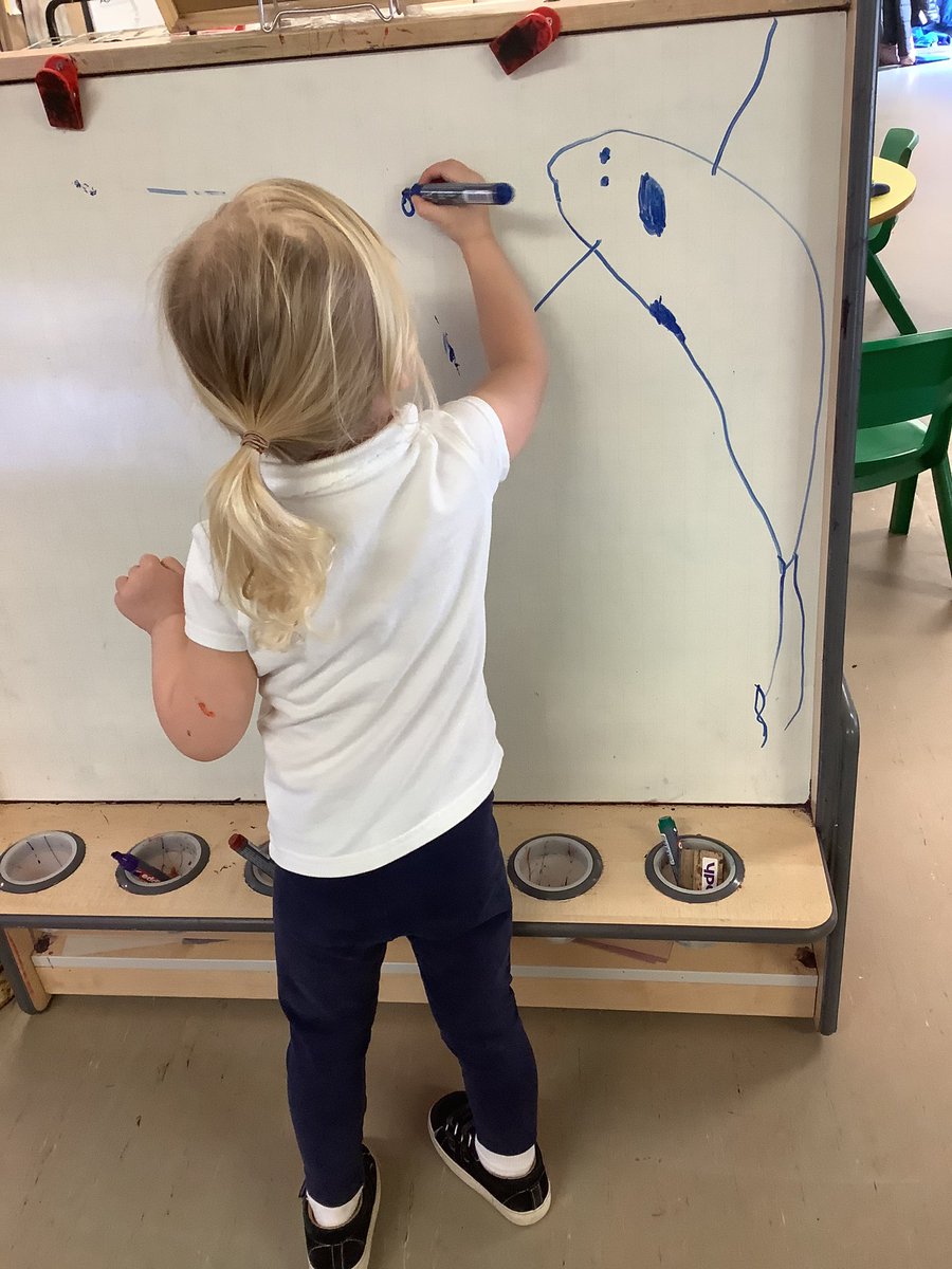 IPMATAshGrove's tweet photo. It was lovely to see so many children in nursery engaged in different mark making activities this morning. The children were so engaged and keen to talk about their work.
#MarkMakingMatters https://t.co/B0h78MtXCA