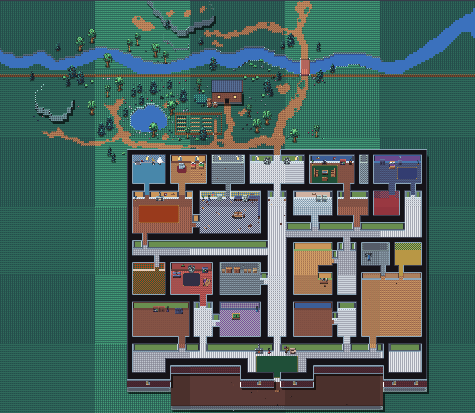 magework's tweet image. Some visuals of our next title.
#2d #game #pixelart