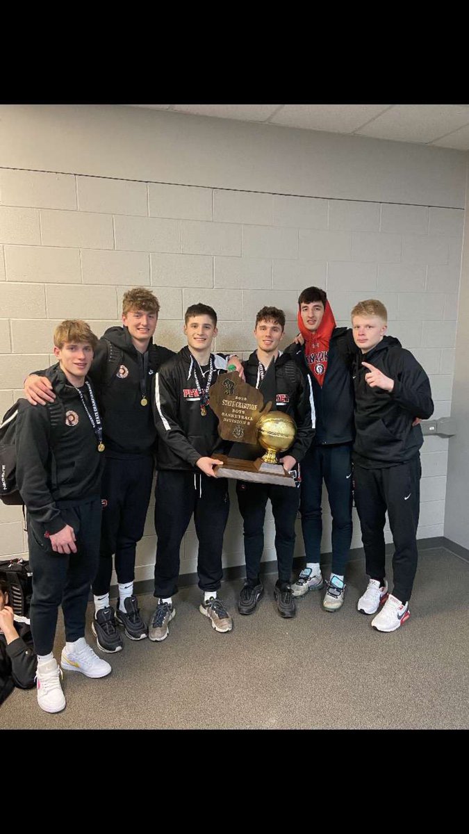 Words can’t even describe how I feel right now. What a way to end this chapter in my life. Thank you to the Pewaukee basketball program and community. What a way to go out! ❤️ 💍 #12out