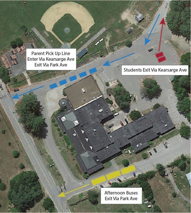 Changes for the afternoon Parent Pick Up and Bus Dismissal psqr.io/45cP-rlug6 via <a href="/ParentSquare/">ParentSquare</a>