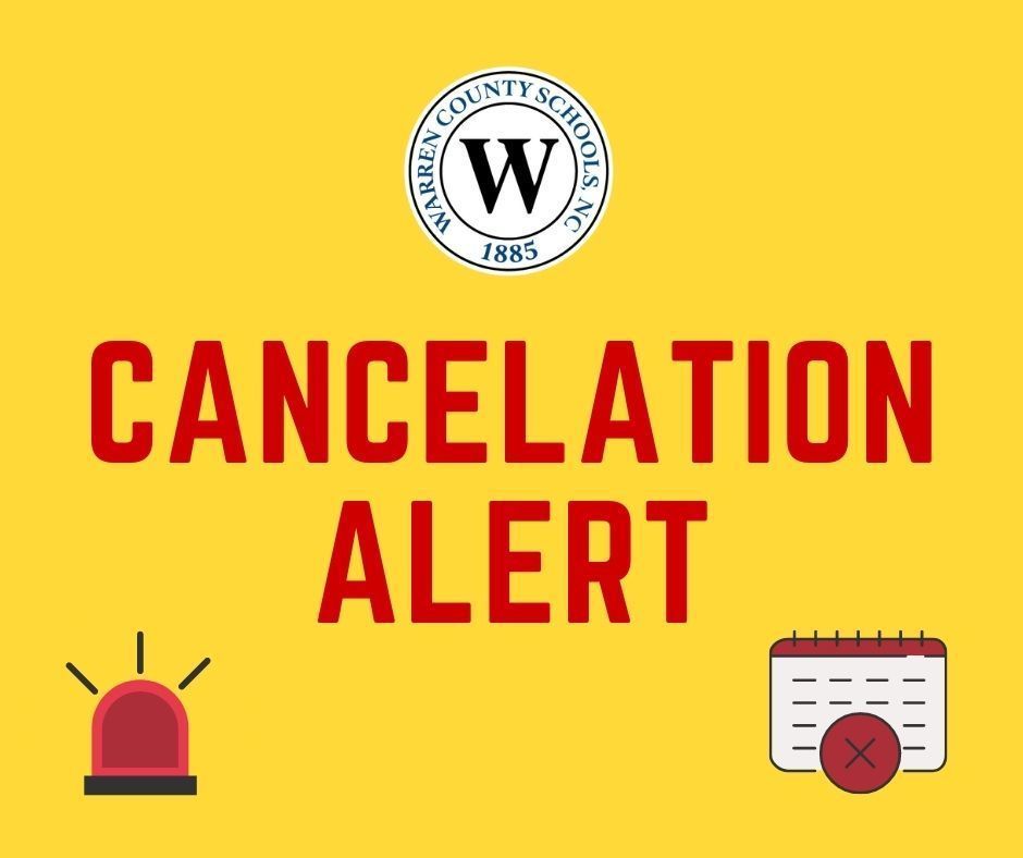 wcmiddlenc's tweet photo. 🚨Cancelation Alert 🚨 Due to the threat of severe weather, all after school activities are canceled for today, Wednesday, March 23, 2002. https://t.co/64oBAgN3WM