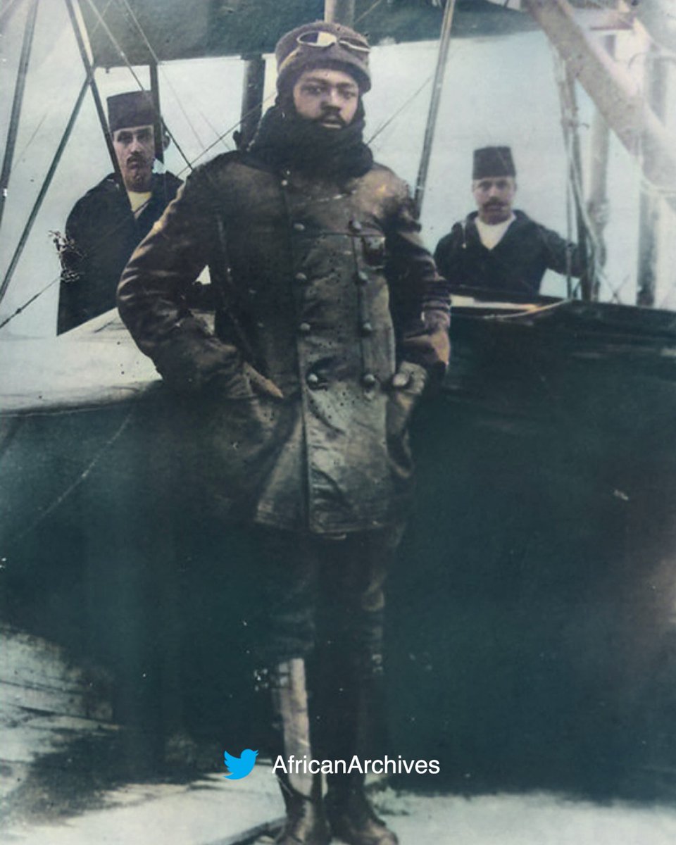 Ahmet Ali Celikten was the world's first black fighter pilot.

He served in the air forces of the Ottoman Empire and the Republic of Turkey. He was a veteran of World War 1 and the Turkish War of Independence.