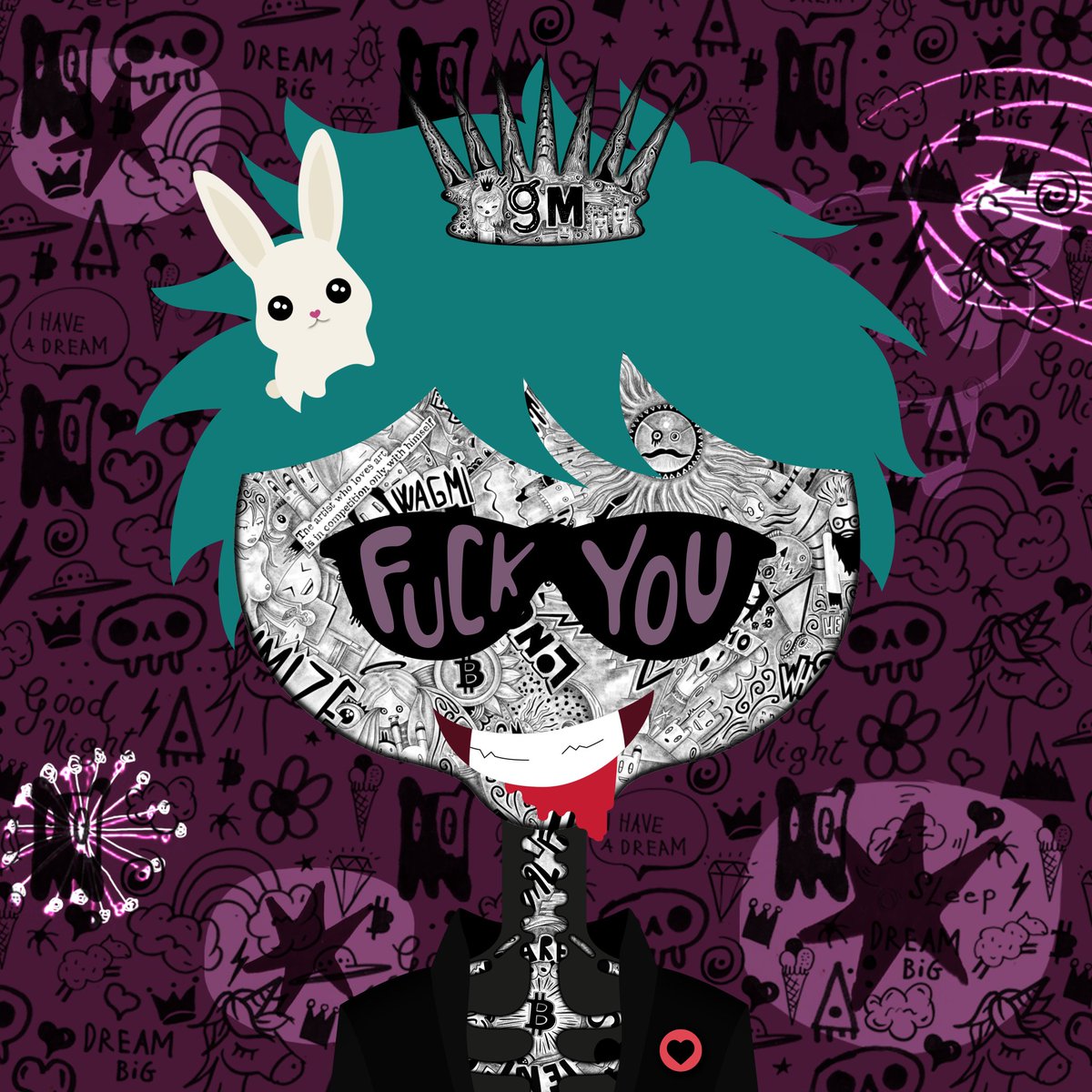 👑We are glad to share with you the names of the 25 brilliantly hacked Q+K that will be exhibited at @NFCSummit 👑

Bold, witty, radiant hacks. 
CongratZ to the winners!

Q+K #2388 hacked by <a href="/murderface00420/">FreemiumGamer</a> takes first place.