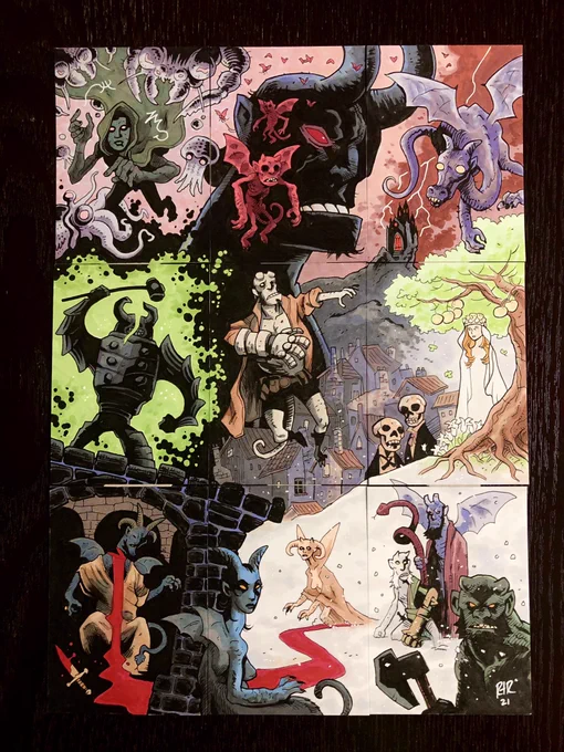 Some Hellboy &amp; BPRD art card sets #Hellboyday 