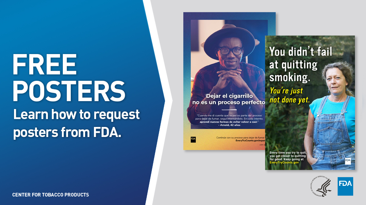 FDA Tobacco on Twitter "Looking for FREE materials to support adult