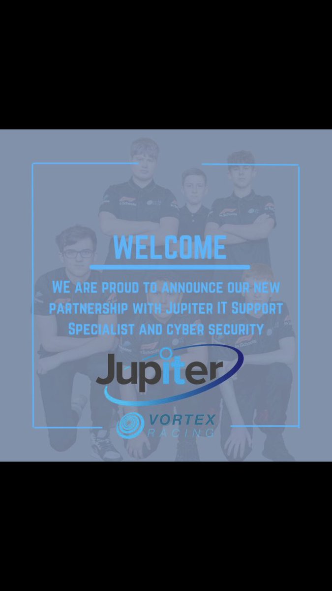 Vortex_RacingF1 (@vortexracingf1) on Twitter photo Today we are welcoming Jupiter IT support specialists and cyber security to the team. We are over the moon to have you on board with our team campaign. <a href="/FollowJupiter/">FollowJupiter</a> <a href="/F1inSchoolsHQ/">STEMRacingHQ</a> <a href="/RonDearingUTC/">Ron Dearing UTC</a> #f1inschools Today we are welcoming Jupiter IT support specialists and cyber security to the team. We are over the moon to have you on board with our team campaign. <a href="/FollowJupiter/">FollowJupiter</a> <a href="/F1inSchoolsHQ/">STEMRacingHQ</a> <a href="/RonDearingUTC/">Ron Dearing UTC</a> #f1inschools