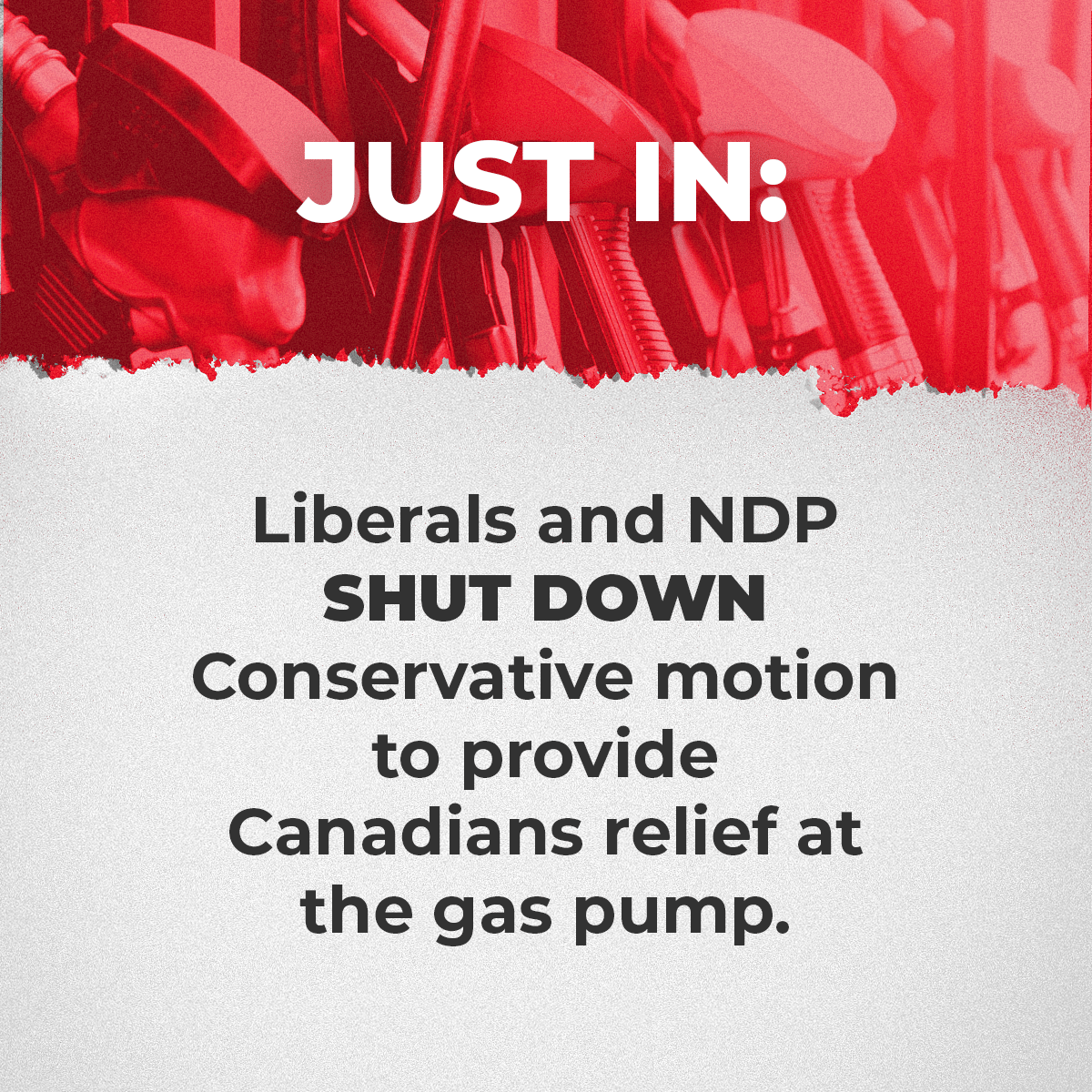 The new NDP-Liberal government refuses to lower expenses for Canadians.
