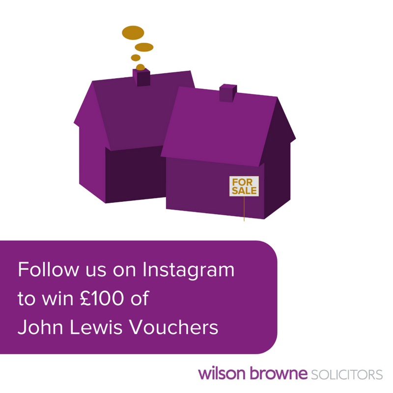 wilsonbrownelaw's tweet photo. Follow @WilsonBrowneSolicitors &amp; our Head of Conveyancing @Jenny_Conveyancer on Instagram to win £100 John Lewis Vouchers
Terms apply see our website
#Conveyancing
#AllTheHelpYouNeed 
#Northamptonshire
#Leicestershire https://t.co/B06mGsxLfJ
