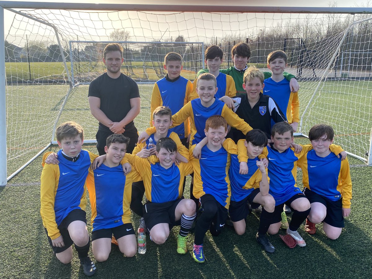 HalewoodPE's tweet photo. Mr Rylands and Mr Kendall we’re extremely proud of the entire squad! The goalscorers were Densmore, Riley and Hogan! https://t.co/vuvx4j1gar