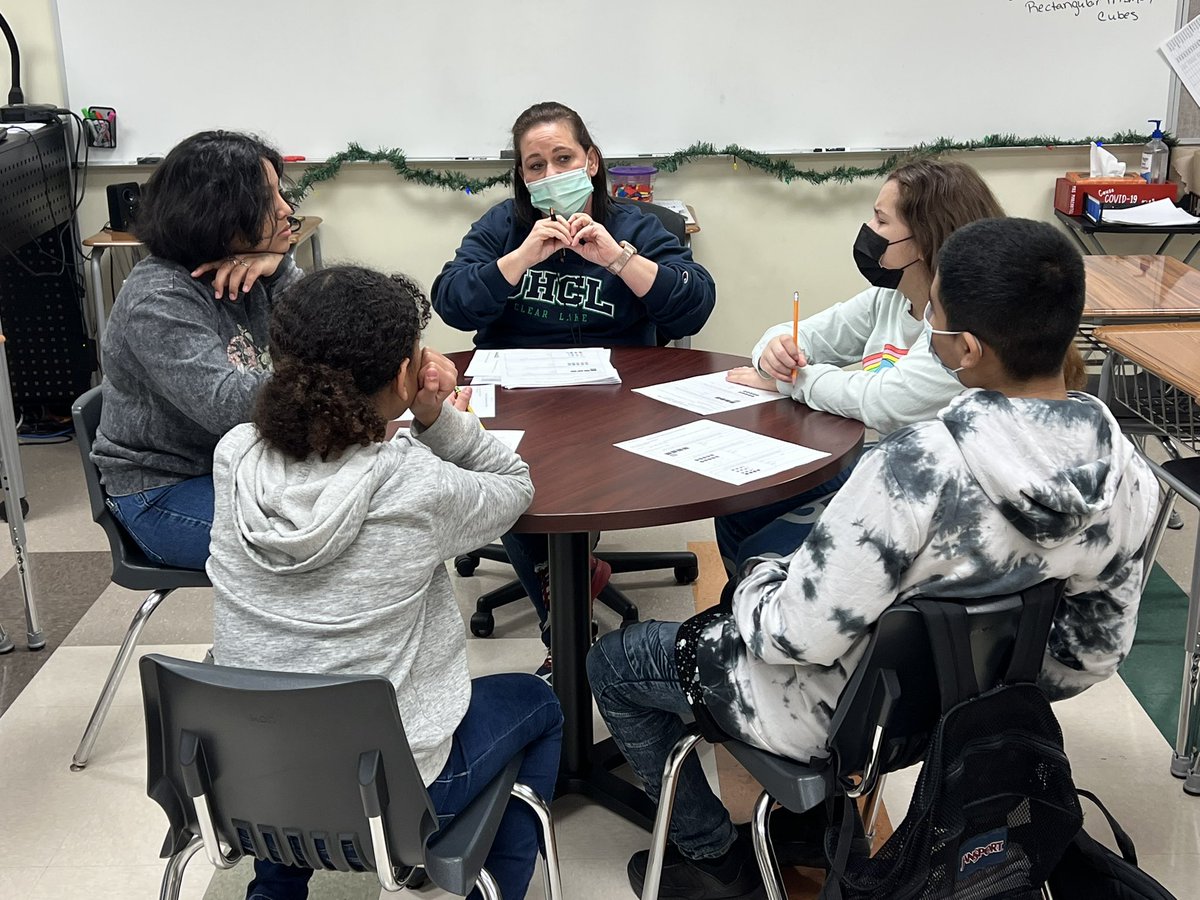 janetdnuzzie's tweet photo. Woohoo! It’s exciting to see targeted &amp; small group instruction that supports the #PISDMTSS efforts in our #PISDMSMath classrooms! Thank you, Ms. Marcantel (Keller MS)! Mathematicians learn &amp; grow together! https://t.co/IUAXi2pF4d