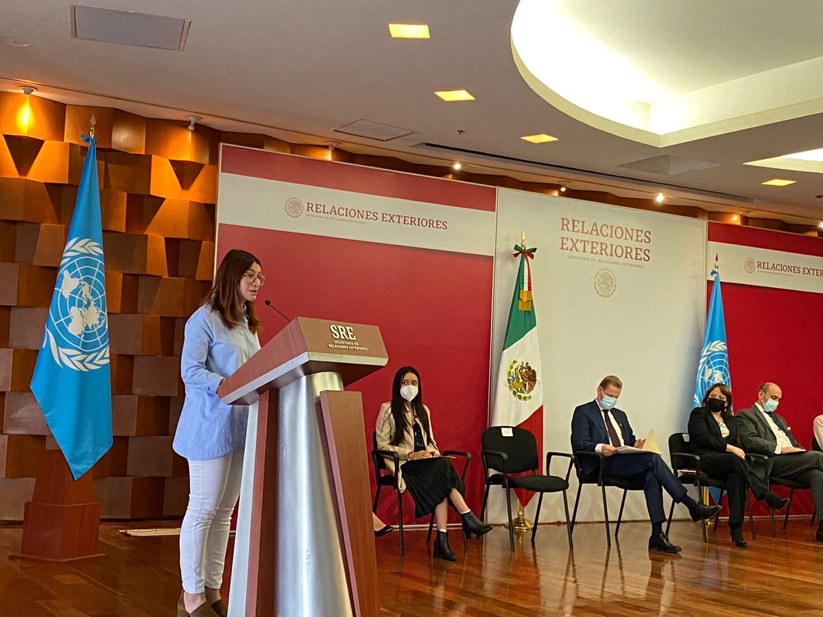 Eugenia De Grazia <a href="/JennyDDGG/">Eugenia De Grazia</a> de <a href="/ONUHabitatMex/">ONU-HABITAT México</a> resaltó importancia de incorporar la perspectiva de género dentro de los principios de desarrollo urbano sostenible. Incluir visión de niñas, adolescentes y mujeres en las ciudades, desde perspectiva de igualdad de genero.