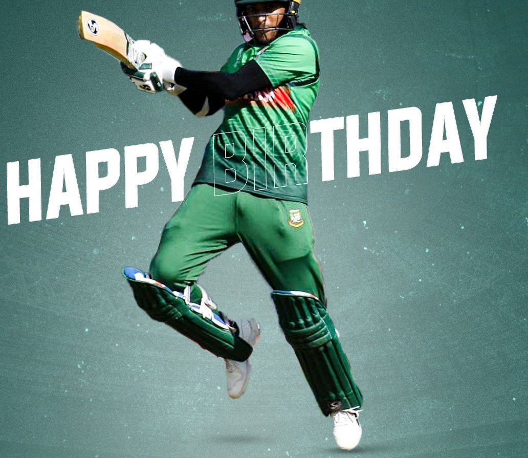 Shakib Al Hasan turns 35 today. Wishing him a very Happy Birthday.   