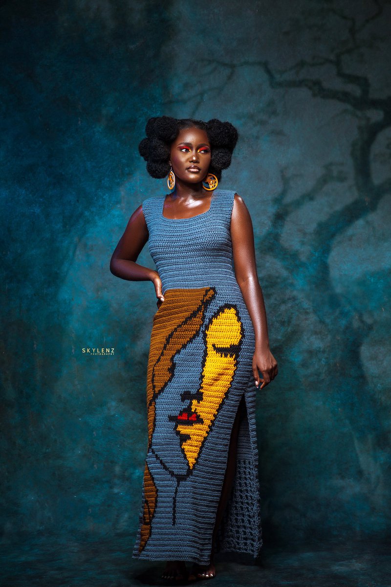 estvrjacob's tweet photo. Hadassah gown 🔥❤️🧶
Price: N25,000 - N30,000
            $60 
💄@Mafengs_glam 
📸 @wisdomebube4 

Please retweet 🤲🏾 https://t.co/YKIBPKebeE