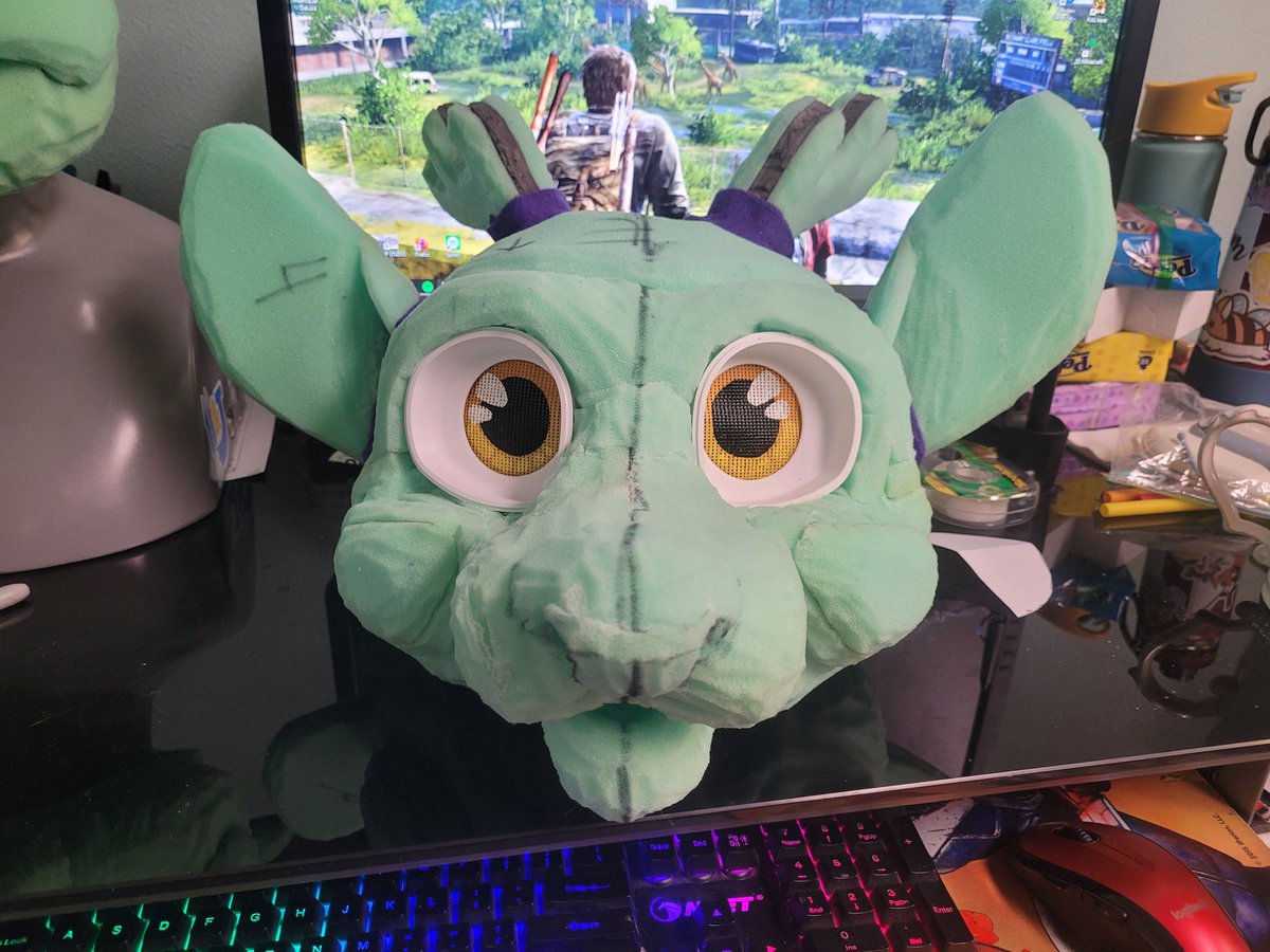 arms_birds's tweet photo. Both Cheerio and Emi are ready for tape!

Cheerio the sheep will be up for sale upon completion! https://t.co/TvgaJkorFf