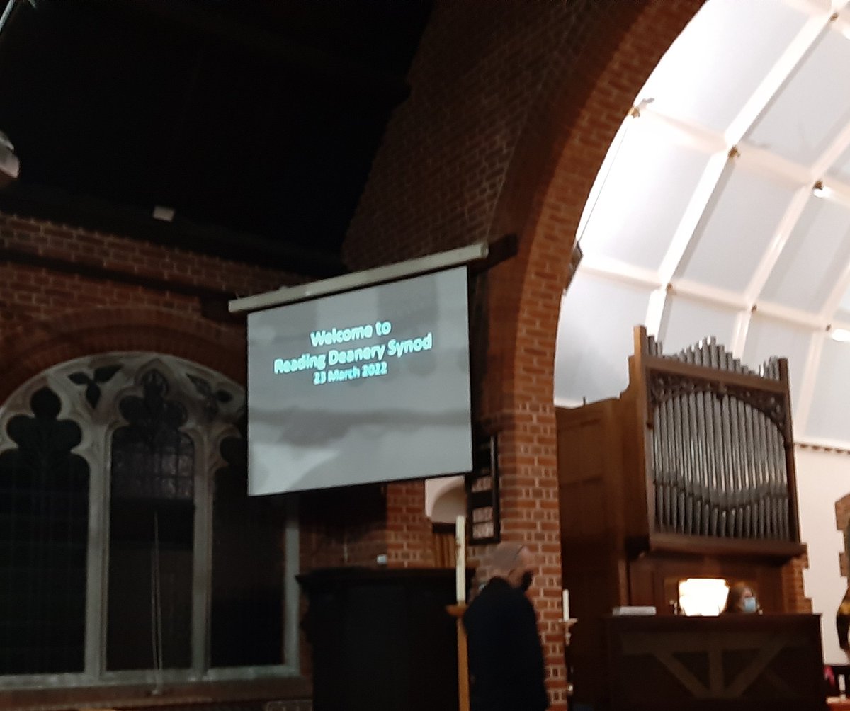 Delighted to be speaking to Reading Deanery Synod about <a href="/PACTCHARITY/">PACT</a> tonight at the lovely <a href="/StBarnabas_EG/">StBarnabasEmmerGreen</a> church in Emmer Green.