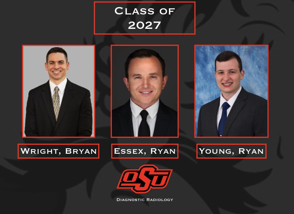 We are so excited about our #MatchDay2022 results! Congratulations to our incoming class of residents! #radresidents #radres #futureradiologist #futureradres #matchday #futureisbright #okstate #okstatemedicine #gopokes #osumedicine #radiologyresidents