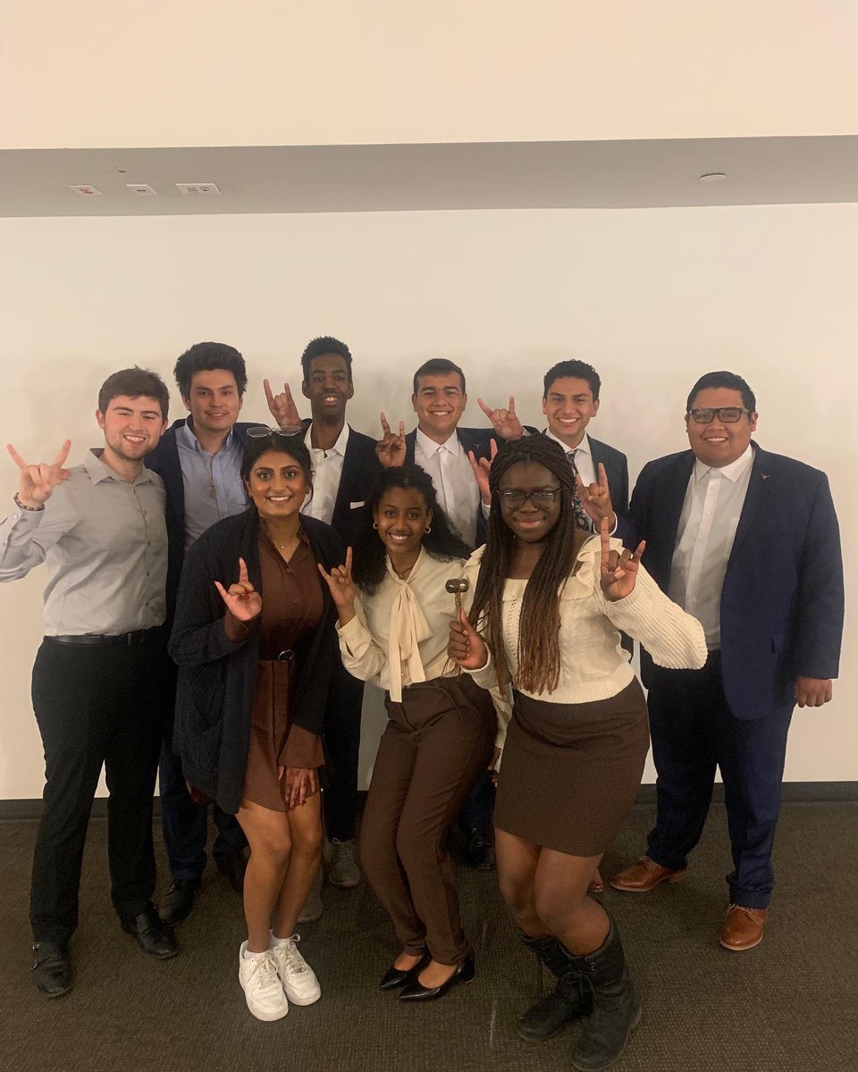This new SG leadership team is ready to get to work for the student body. Incredibly to be entrusted as Speaker of the 116th Assembly.