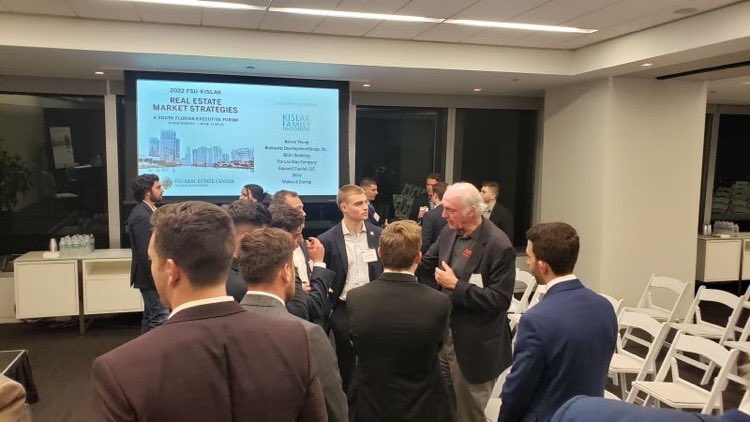 The 2022 FSU-Kislak Real Estate Market Strategies Forum, Miami, was hosted at <a href="/BilzinLaw/">Bilzin Sumberg</a>. It was an engaging conversation with Greg Mutz, AMLI Residential <a href="/AMLIapts/">AMLI Residential</a>, led by Matthew Lawton, <a href="/JLL/">JLL</a>,  discussing the state of the multi-family market and perspectives for the future.