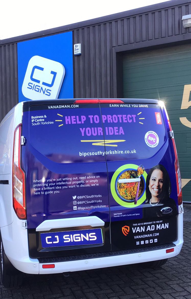 Our latest client Business &amp; IP Centre South Yorkshire have 5 vans advertising 5 key messages for their brand.  Have a look what they have to offer for you and your business via our preferred partner page. <a href="/BIPCSouthYorks/">BIPCSouthYorkshire</a> 
Or visit their webpage - bipcsouthyorkshire.co.uk