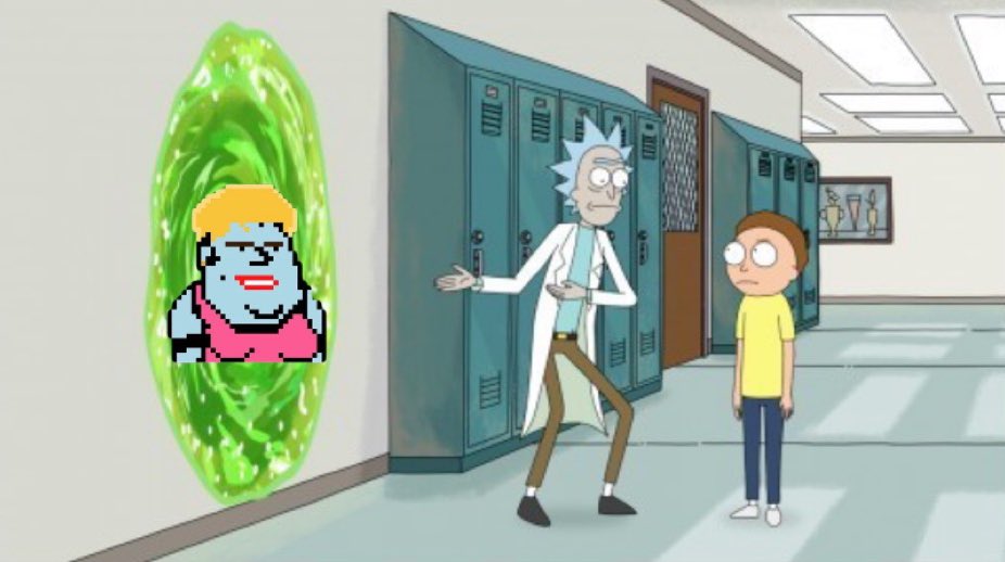 TheFatFaces's tweet photo. Rick:“I got a date Morty” #NFT #NFTCommunity #NFTs https://t.co/968HOoEXRI